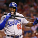 Illustration for article titled Yasiel Puig Is Battering The Bejeezus Out Of The Vile Cardinals